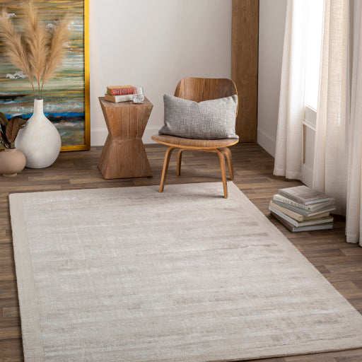 Silk Splendor Square Handcrafted Rug