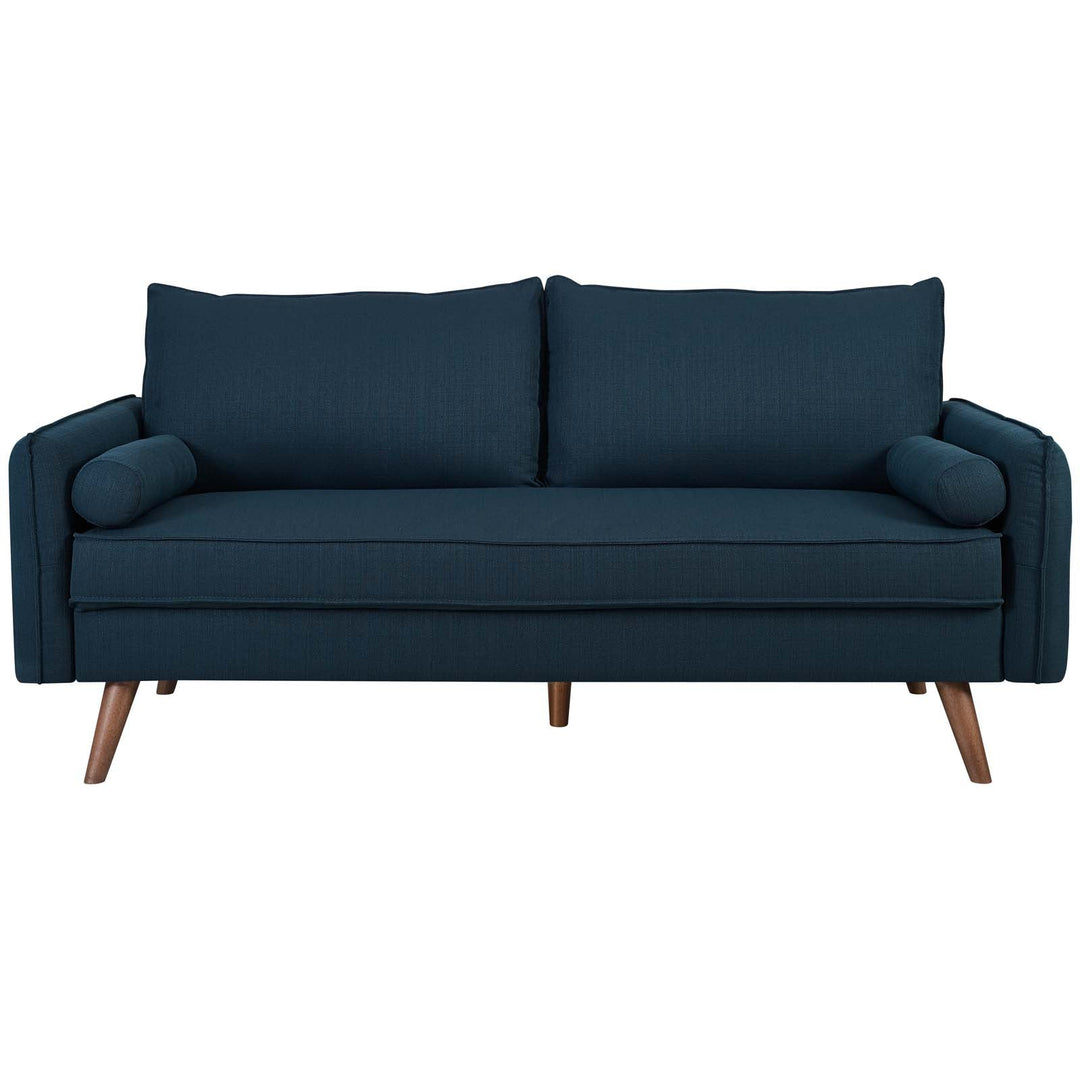 Evie Fabric Sofa Azure