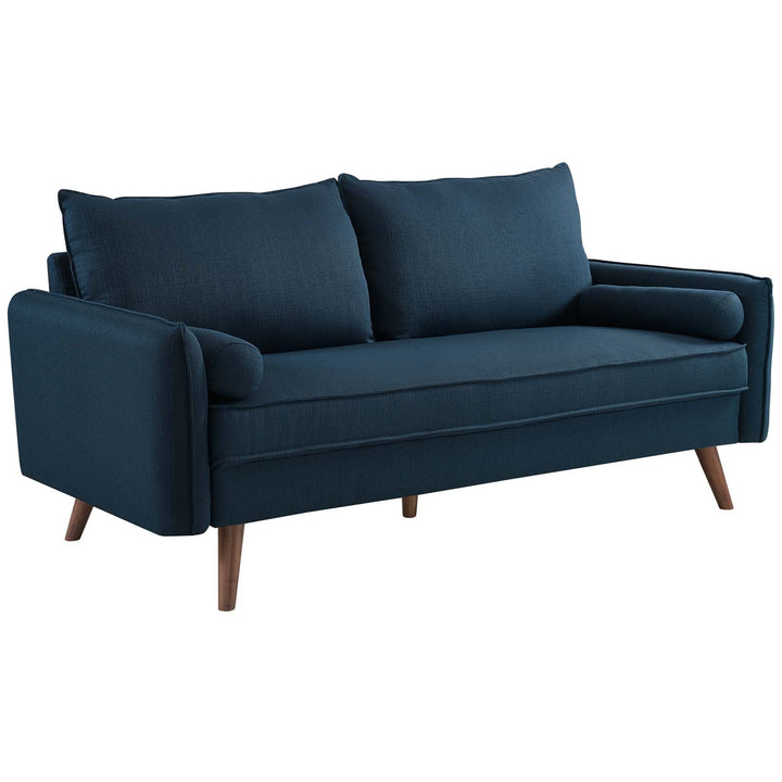 Evie Fabric Sofa Azure