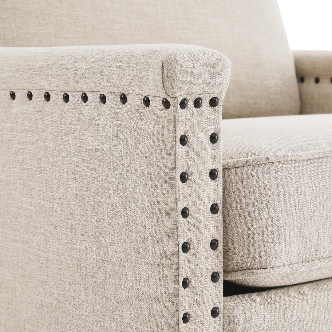 Shonta Upholstered Fabric Armchair