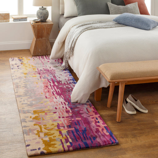 Banshee Blue Handcrafted Area Rug
