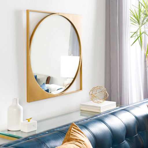 Eco-Chic Vertical Statement Mirror