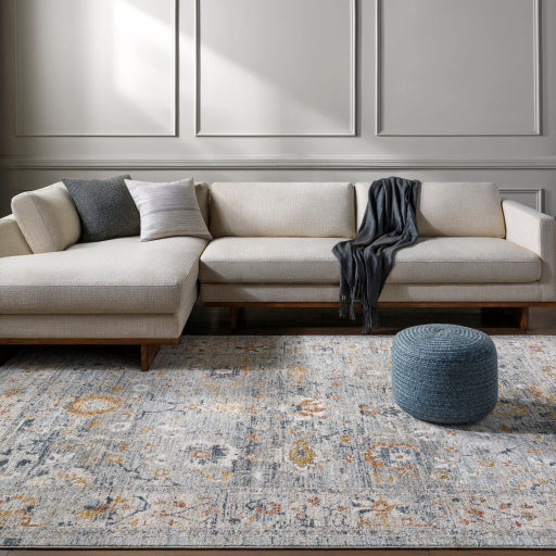 Beckham Bohemian Chic Machine Woven Rug