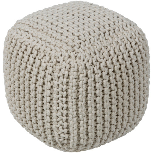 Modern Braga Cotton Pouf