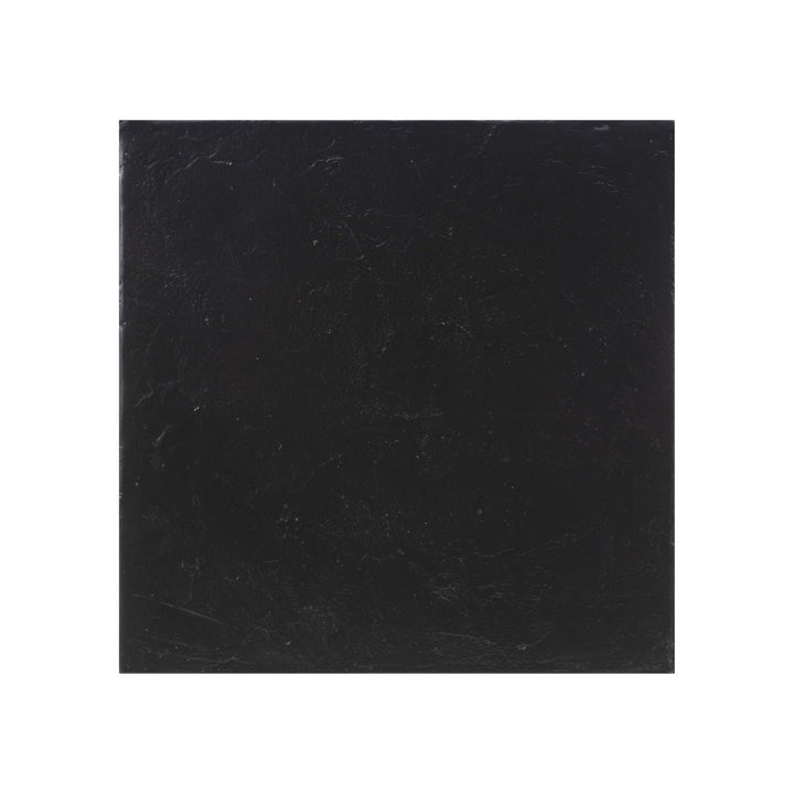 Layke Black Concrete Side Table