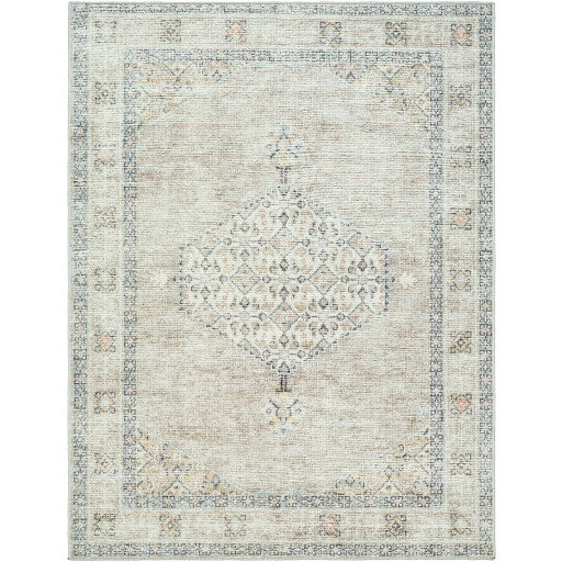 Lila Botanical Compact Machine Woven Carpet