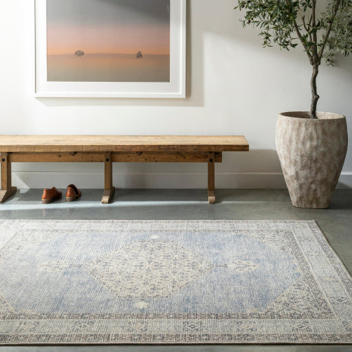 Lila Blossom Accent Rug