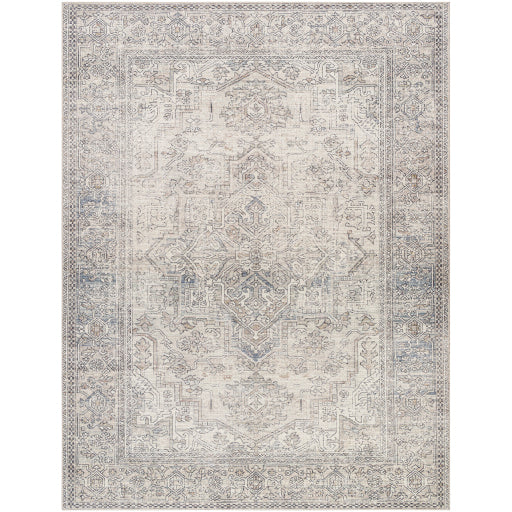 Margot Brocade Machine Woven Accent Rug