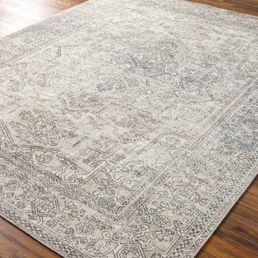 Margot Brocade Machine Woven Accent Rug