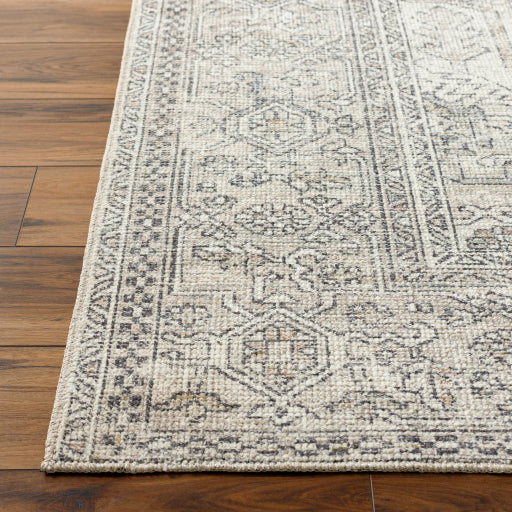 Margot Brocade Machine Woven Accent Rug