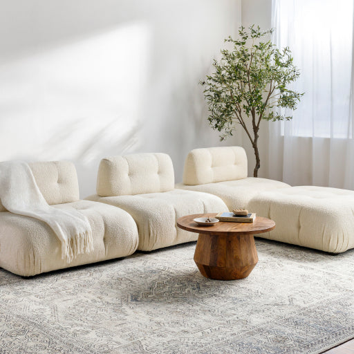 Margot Brocade Machine Woven Accent Rug
