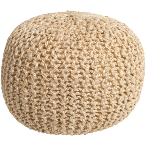 Bermuda Textured Pouf