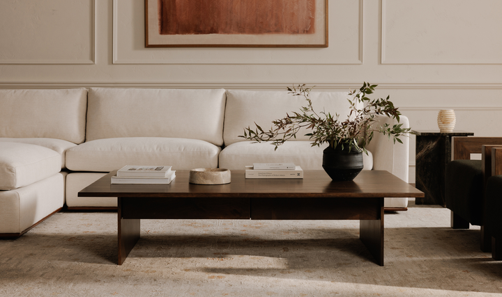 Eva Coffee Table - Dark Brown