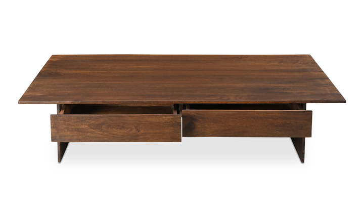 Eva Coffee Table - Dark Brown