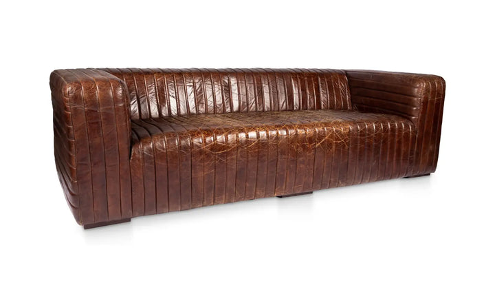 Carlie Dark Brown Sofa