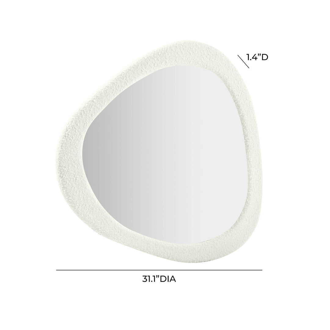 Lark Boucle Mirror