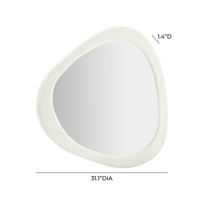 Lark Boucle Mirror