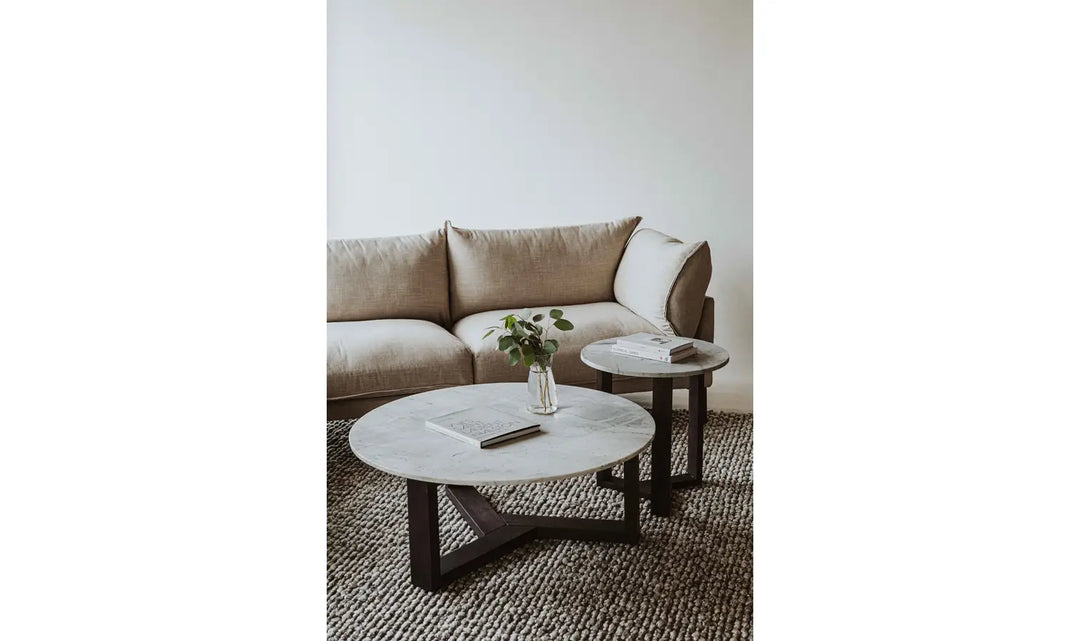 Carmen Right Facing Beige Sectional