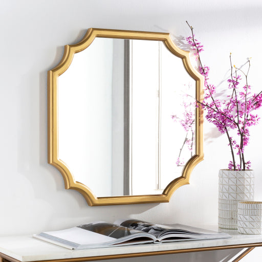 Modern Elegance 24H x 24W Accent Mirror
