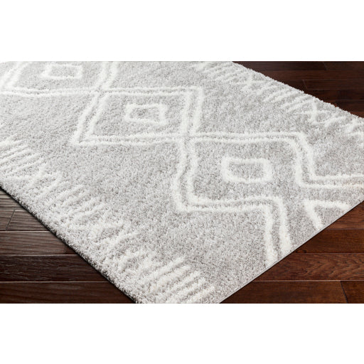 Cloudy Silhouette CDG Textured Area Rug