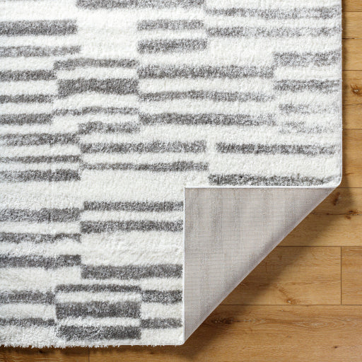 Cloudy Shag Contemporary Drift Gray Area Rug