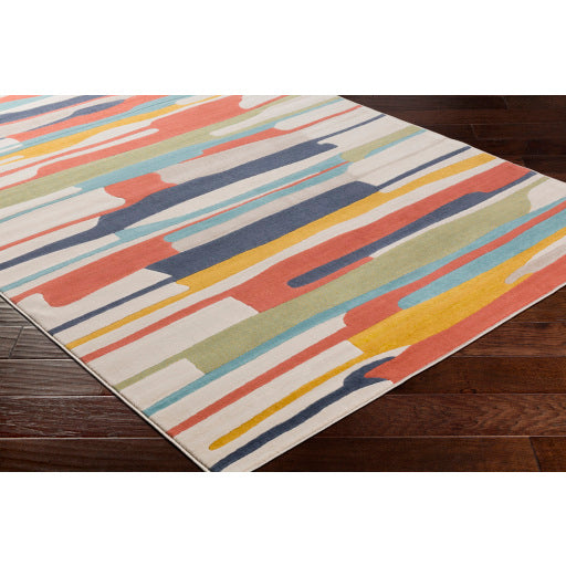Cityscape Chic Machine Woven Runner Rug