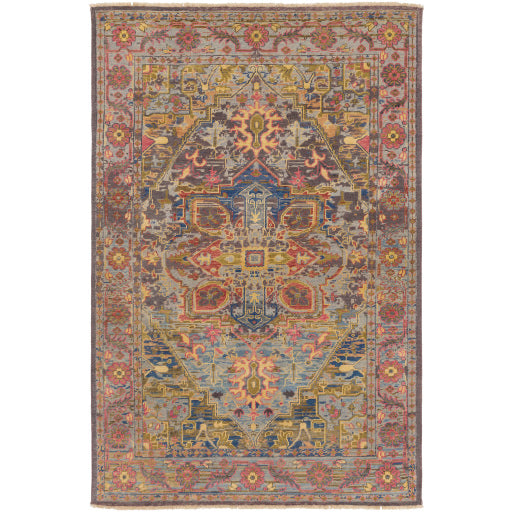 Cappadocia Crimson Palette Handcrafted Rug