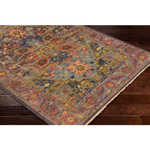 Cappadocia Crimson Palette Handcrafted Rug