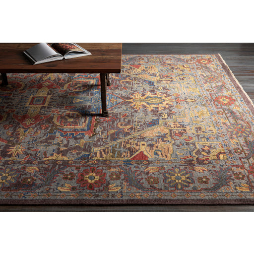 Cappadocia Crimson Palette Handcrafted Rug