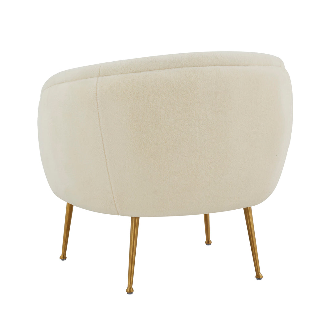 Whimsy Faux Sheepskin Chair