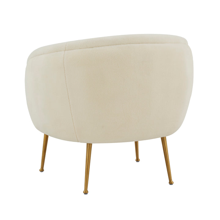 Whimsy Faux Sheepskin Chair