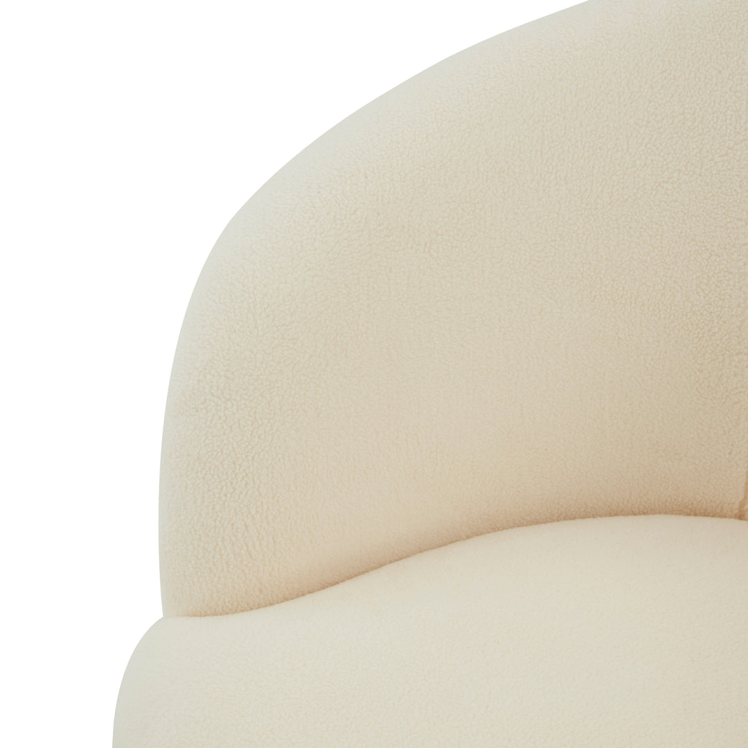 Whimsy Faux Sheepskin Chair