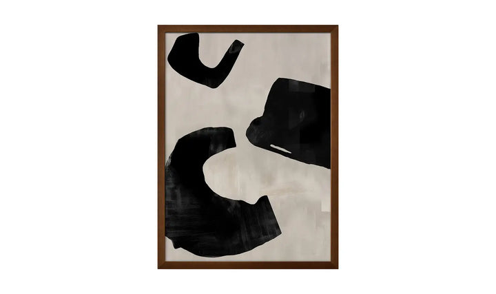 Curve 1 Framed Painting