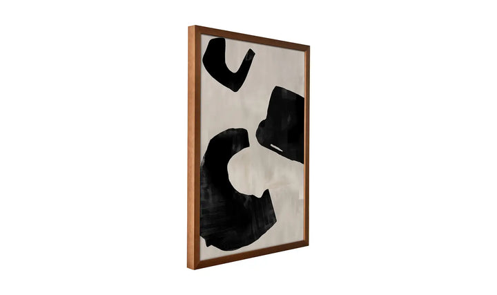 Curve 1 Framed Painting