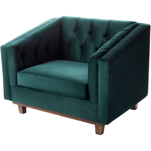 Modern Luxe Chesterfield Armchair
