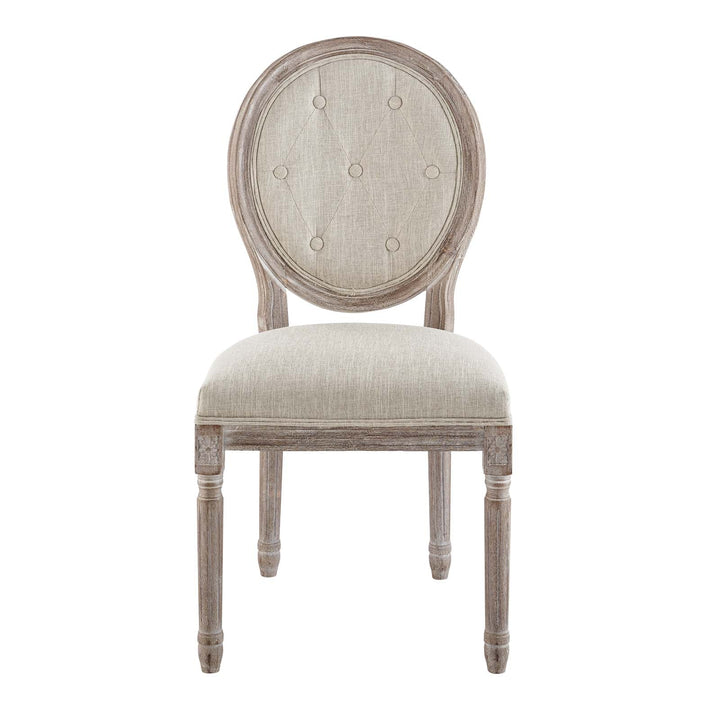 Sirea Vintage Dining Side Chair - Beige