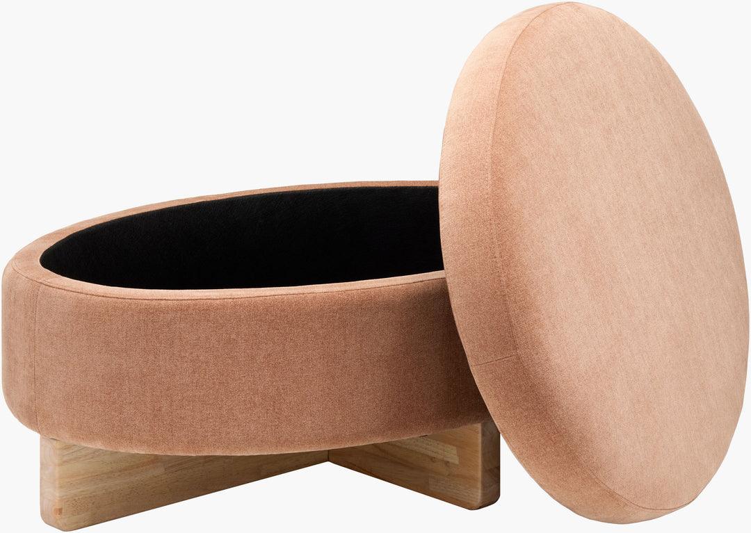 Korin Ottoman - Brown