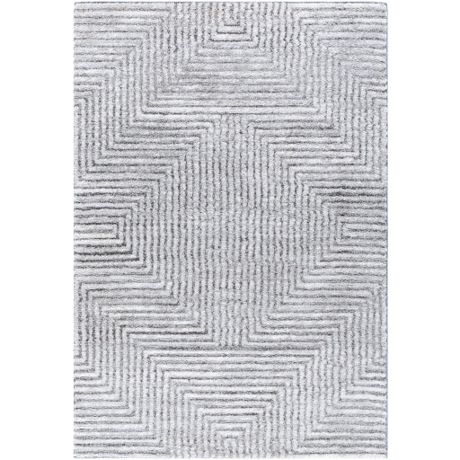 Delightful Swirls Machine Woven Rug