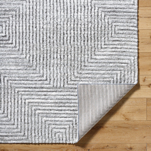 Delightful Swirls Machine Woven Rug
