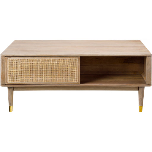 Contemporary Luxury 20H x 47W x 24D Coffee Table