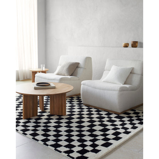 Damier Decorative Handcrafted Carpet