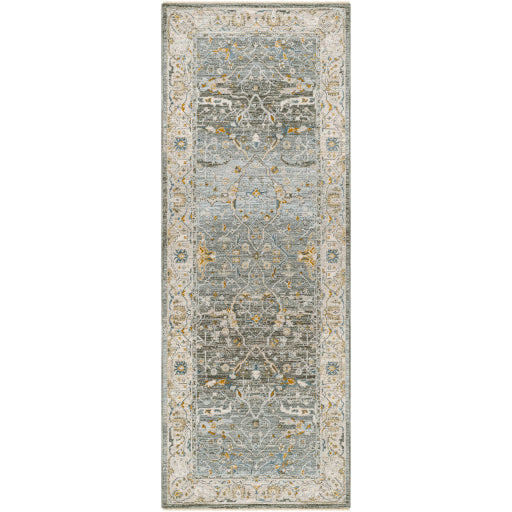 Dresden Deluxe Machine Woven Runner Rug