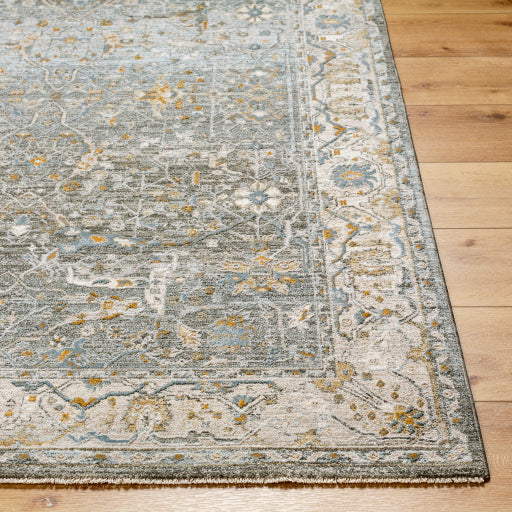 Dresden Deluxe Machine Woven Runner Rug