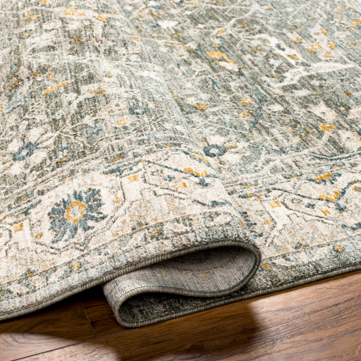 Dresden Deluxe Machine Woven Runner Rug