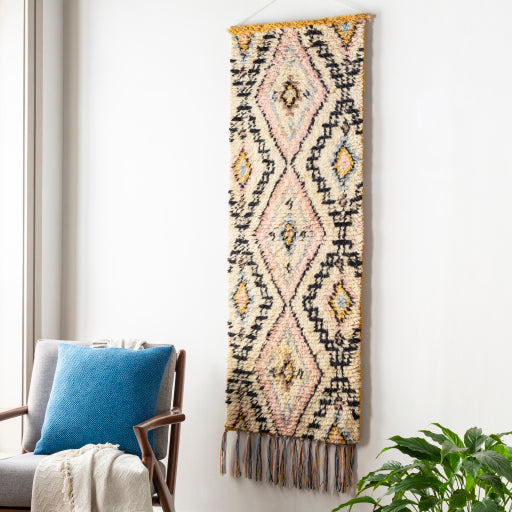 Global Elegance 63"W x 24"H Wool & Cotton Wall Art
