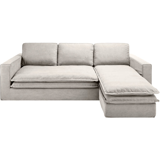 Davis DVI-002 Soft Touch 37"H x 106"W x 45"D Modern Sofa