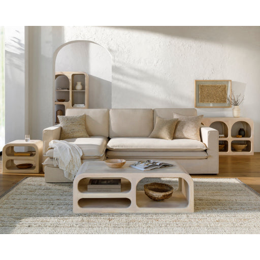 Davis DVI-002 Soft Touch 37"H x 106"W x 45"D Modern Sofa