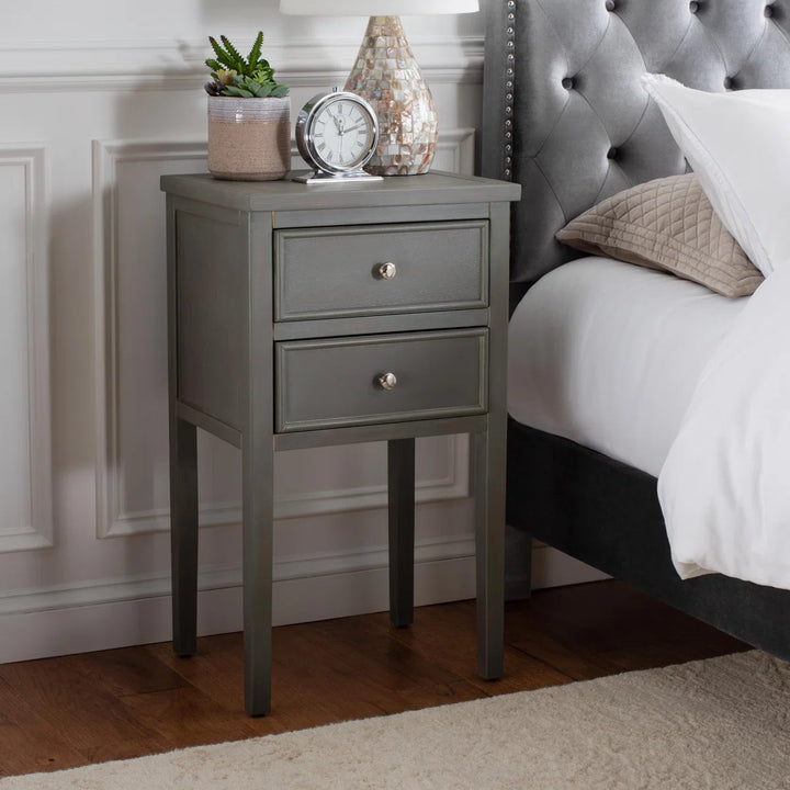 Joanna Solid Wood 2 - Drawer End Table
