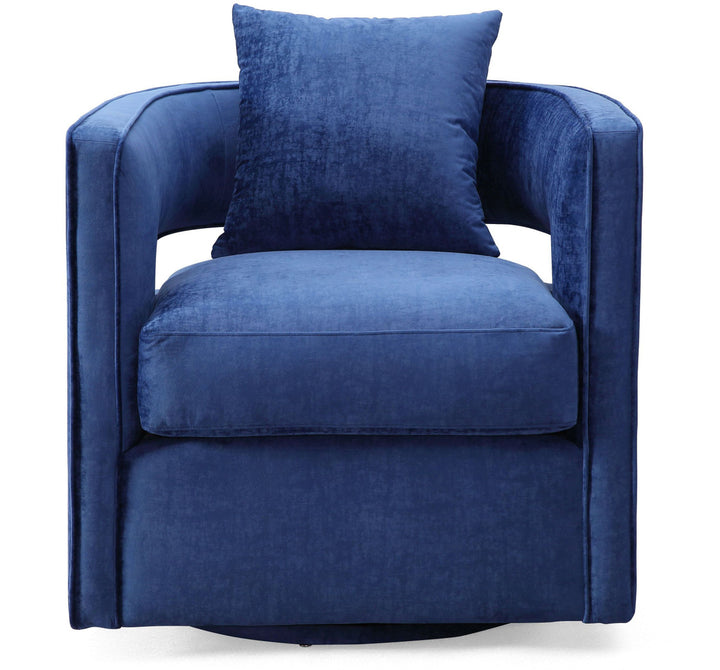 Hudson Navy Swivel Chair