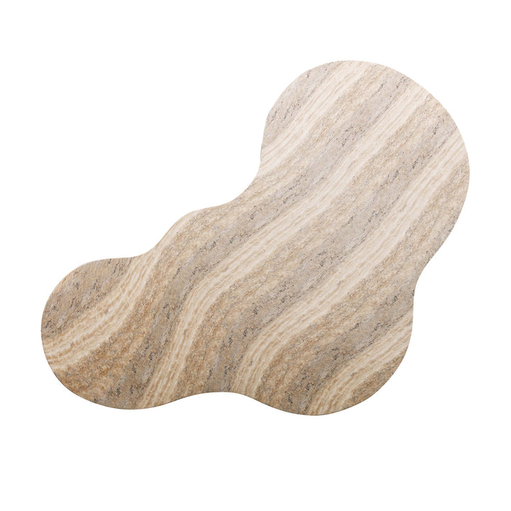 Faux Travertine Coffee Table